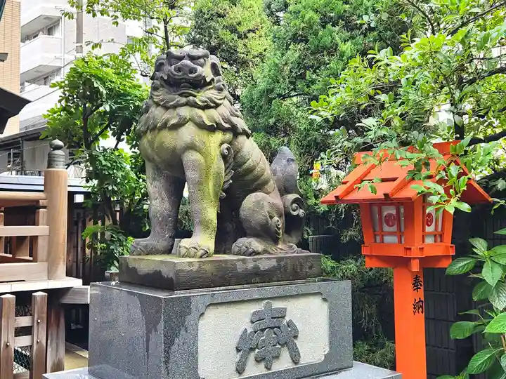 蔵前神社の狛犬