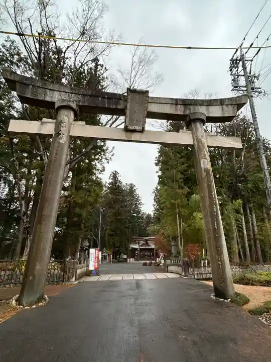 穂高神社本宮(長野県)