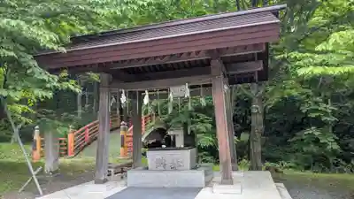 新得神社の手水舎