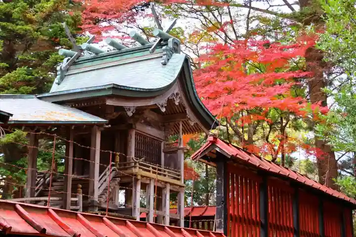 三春大神宮の本殿・本堂
