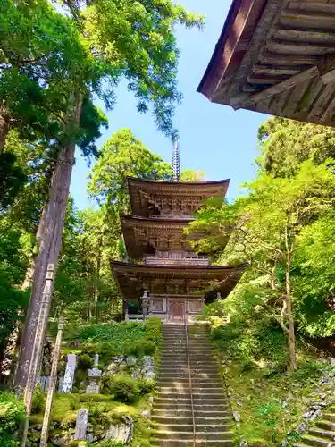 明通寺の塔