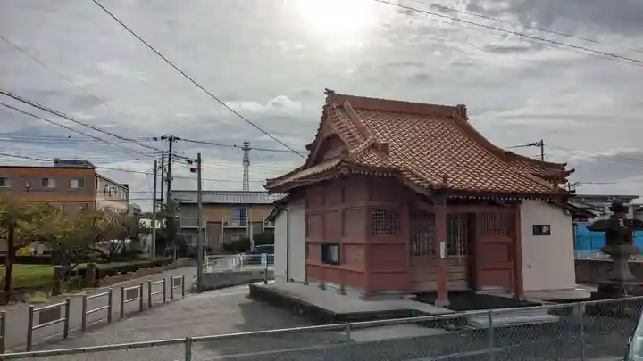 震災観音堂の本殿・本堂