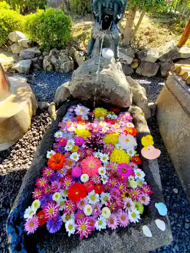 大鏑神社の手水