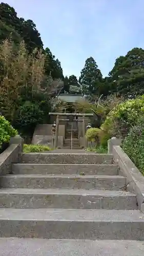 五十鈴神社の鳥居