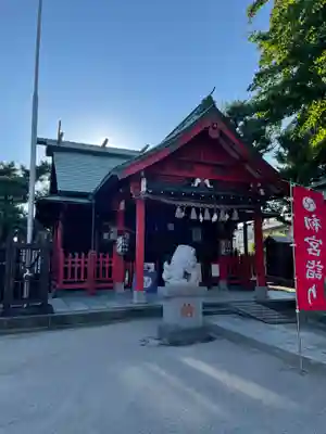 葛飾氷川神社の本殿・本堂