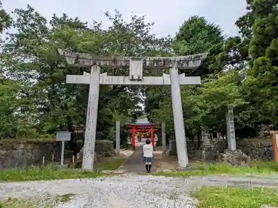 若宮八幡社の鳥居