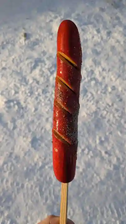 永山神社の食事