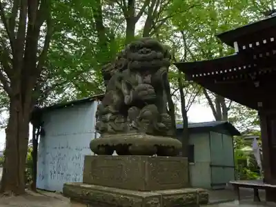 熊野福藏神社の狛犬