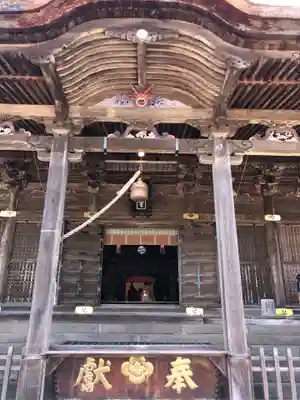 高良大社の本殿・本堂