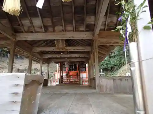 鳴無神社の本殿