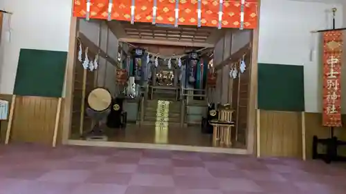 中士別神社の本殿・本堂