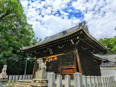 八幡社(間米八幡社)の本殿・本堂