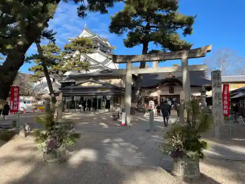 龍城神社の鳥居