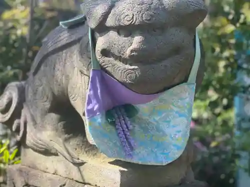 菊田神社の狛犬