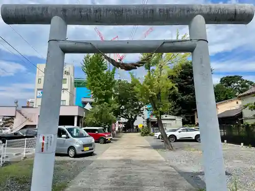 阿邪訶根神社の鳥居