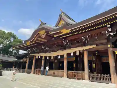 寒川神社の本殿・本堂