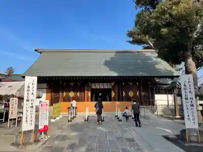 松陰神社の本殿・本堂