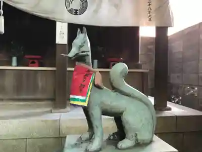 王子稲荷神社の狛犬