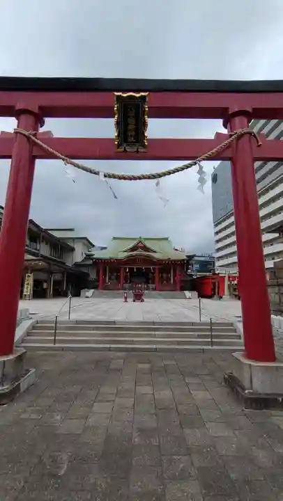 東京羽田 穴守稲荷神社の鳥居