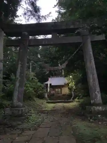 熊野神社の鳥居