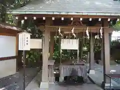 南沢氷川神社の手水