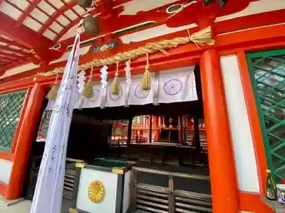 佐久奈度神社の本殿