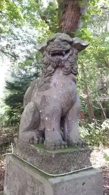 定山渓神社の狛犬