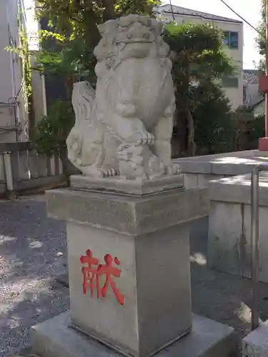 長浦神社の狛犬