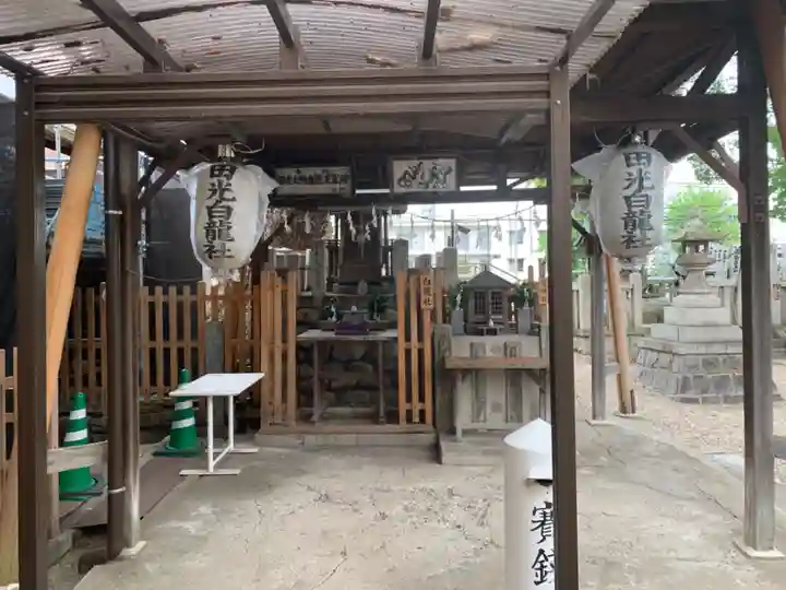 田光八幡社の末社・摂社