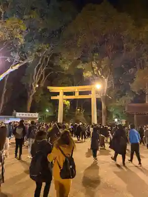 明治神宮の鳥居