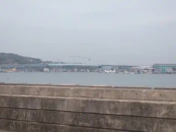 柏島神社の景色