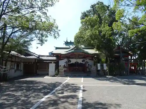 尾浜八幡神社の本殿・本堂