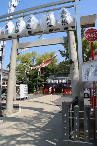 別小江神社の鳥居