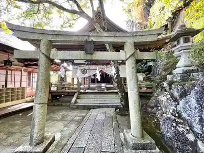 阿賀神社の鳥居