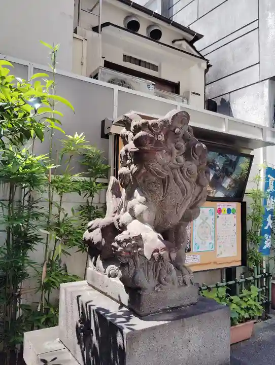烏森神社の狛犬