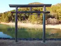 三上神社の鳥居