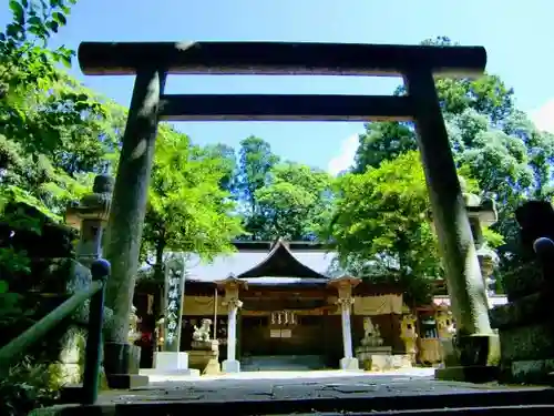 素鵞熊野神社の鳥居