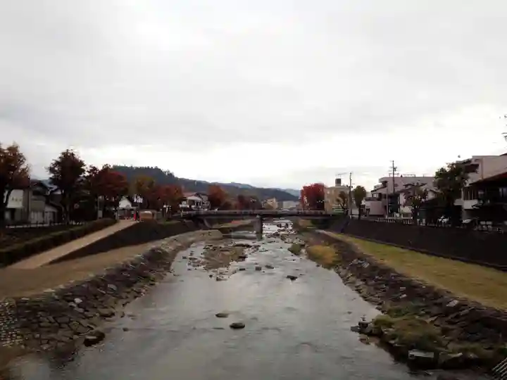 櫻山八幡宮の周辺