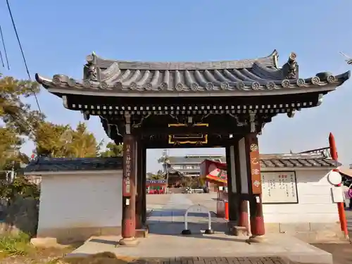 乙津寺　（鏡島弘法）の山門・神門