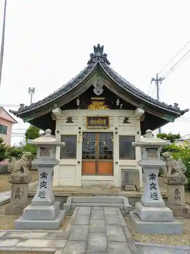 神明社（西福田5）の本殿・本堂