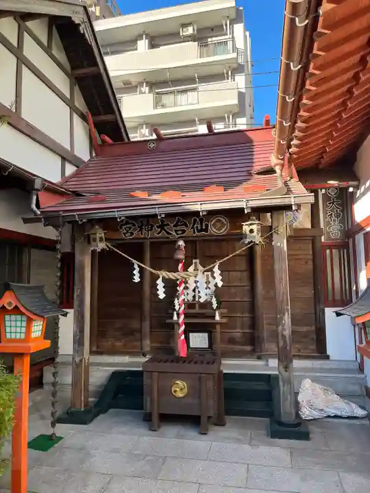 仙台大神宮の本殿・本堂