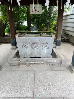 居木神社の手水舎