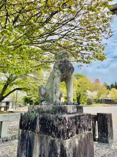 吉野神宮の狛犬