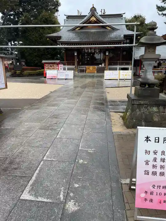 中野沼袋氷川神社の本殿・本堂