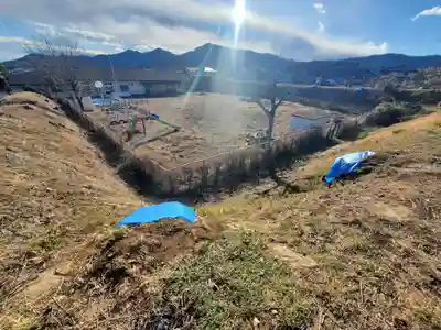 赤見城の祠跡(栃木県)