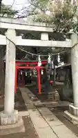 松庵稲荷神社の鳥居