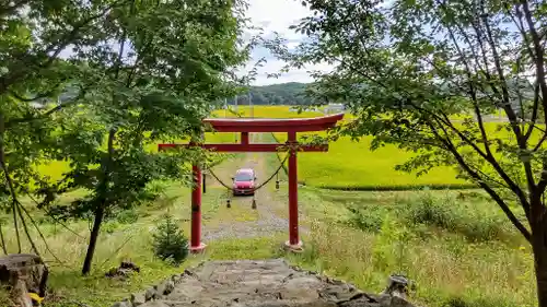 豊田八幡神社の鳥居