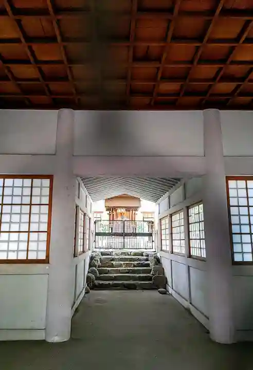 八劔社の本殿・本堂