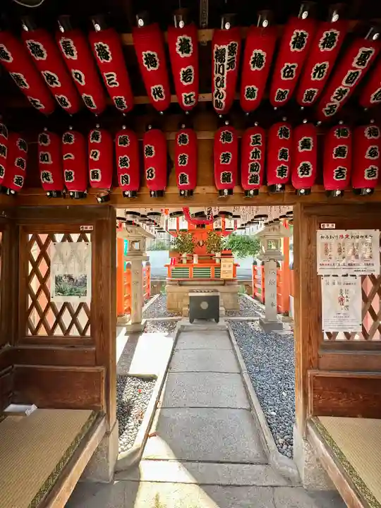 浅澤社(住吉大社境外末社)の山門・神門