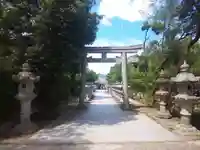 伊和志津神社の鳥居